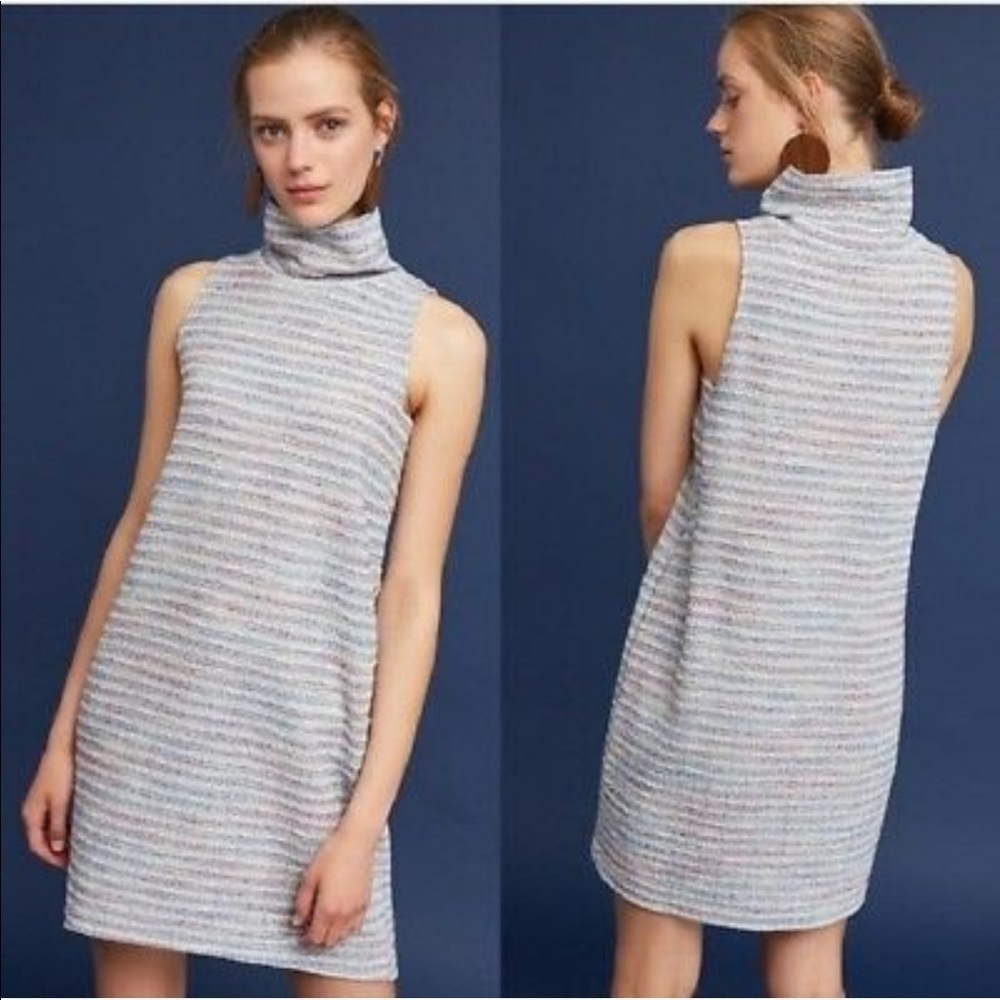 Anthropologie akemi + kin mock neck tunic dress